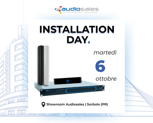Audiosales Installation Day 2026